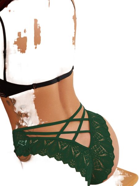 

floral lace panty a5qk#, Black;red