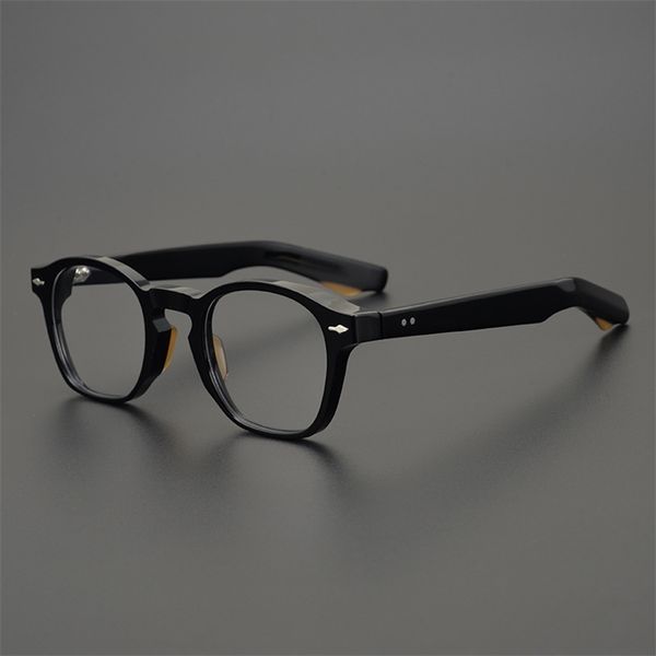 

50% off factory outlet sale hand made plate large frame black women's anti blue hawksbill color men's myopia anti fog discoloratio, White;black