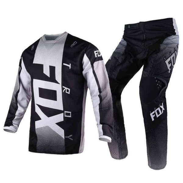 

cycling suit gray mx atv 180 oktiv gear set motorbike mtb se dirt bike riding offroad jersey pants mens racing kits combo