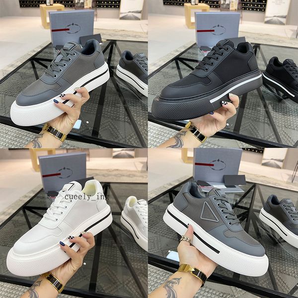 

casual shoes 2022 designer casual shoes flat bottom stitching fashion espadrilles breathable outdoor platform sneakers size 40-45, Black