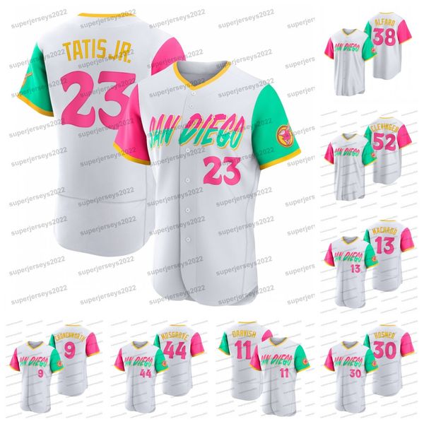 

juan soto josh bell padres 2022 city connect jersey 23 fernando tatis jr. joe musgrove manny machado jake cronenworth wil myers jorge alfaro, Blue;black