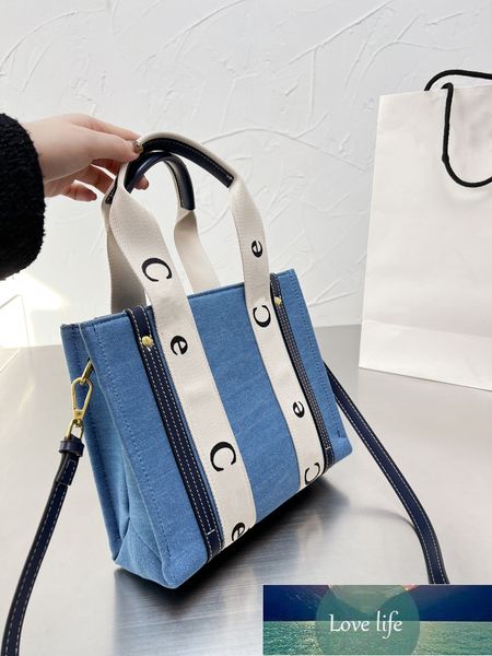

woody designer canvas tote bag women shopping bags fashion 2021 handbags large-capacity book purses black and brown handle purse