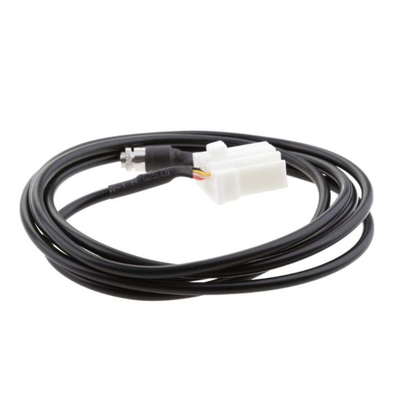 Organizador de carros Rádio de 3,5 mm Aux Socket Audio Input Female Adapter Cable para 2 3