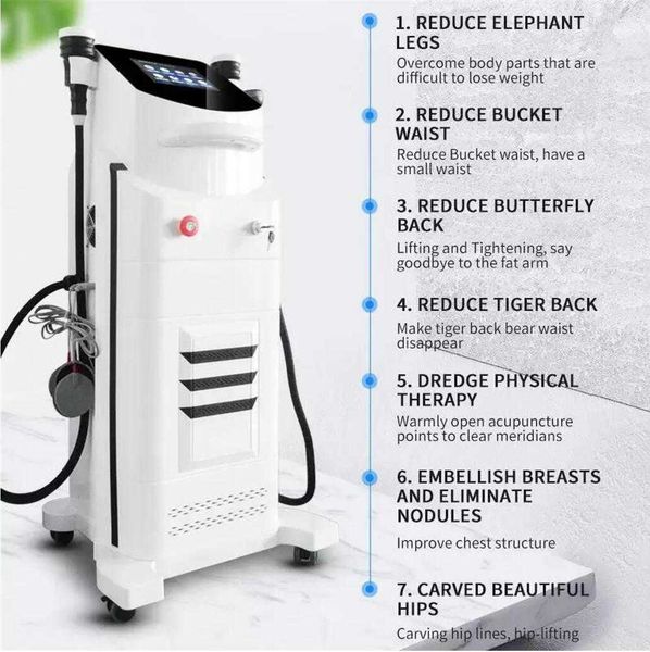 

directly effect rf body shaping instrument microwave nano vacuum fat crushing weight loss negative pressure physiotherapy body slimming