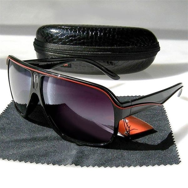 

vintage tion sunglasses for men women uv protection sports driving sun glasses retro large frame de sol male 220521, White;black