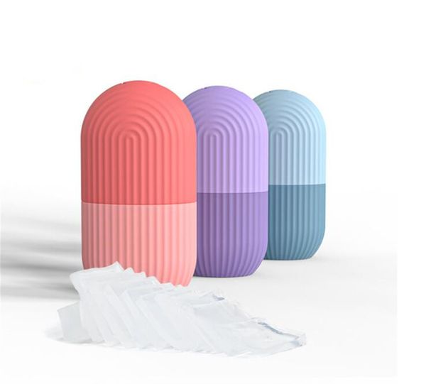 

wholesale ice roller for face eye upgrated facial beauty skin care tools cube gua sha face massage, silicone mold