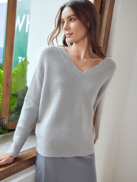 

motf premium cashmere blend drop shoulder sweater 50cu#, White;black