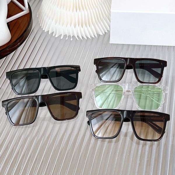 

new fashion design men's ladies sunglasses big square frame 5 colors glasses 4498, White;black