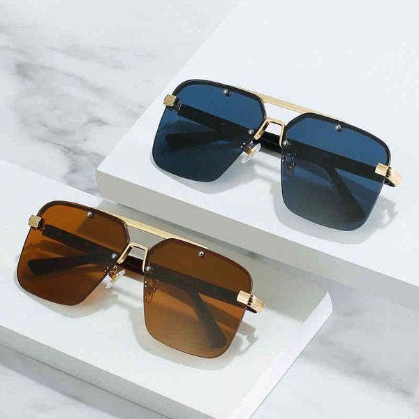

designer ray cycle luxurious fashion sport new sunglasses mens and womens fashion frameless uv proof sunglasses driving sun shading vintage, White;black