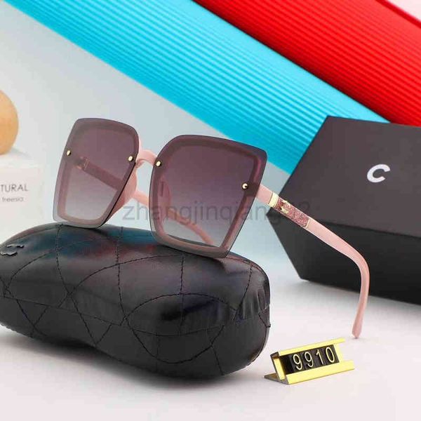 

designer channel sunglasses cycle luxurious woman mens new fashion small fragrance polarizing vintage baseball sport rimless square summer s, White;black