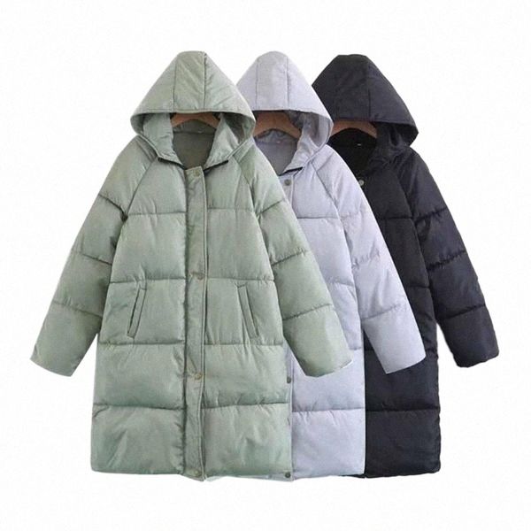 

women's trench coats 2021 fashion winter parkas women plus size hooded thicken keep warm outerwear female down cotton jacket no fur col, Tan;black