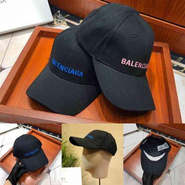

paris new b family men's and women's baseball cap embroidered letter sun hat232h, Blue;gray