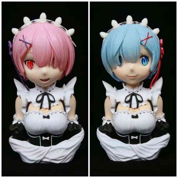 

re:life in a different world from zero rem figure ram half body model toys