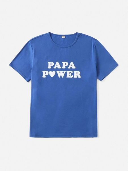 

men heart & letter graphic tee 91c6#, White;black