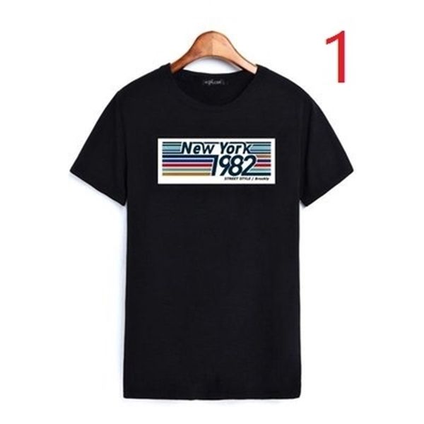 

summer short sleeve half men's casual slim t-shirt 220418, White;black