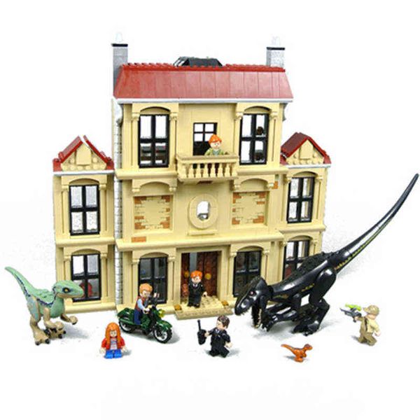 

10928 dinosaur series assembled building block toy educational toy 75930 christmas gift aa220317