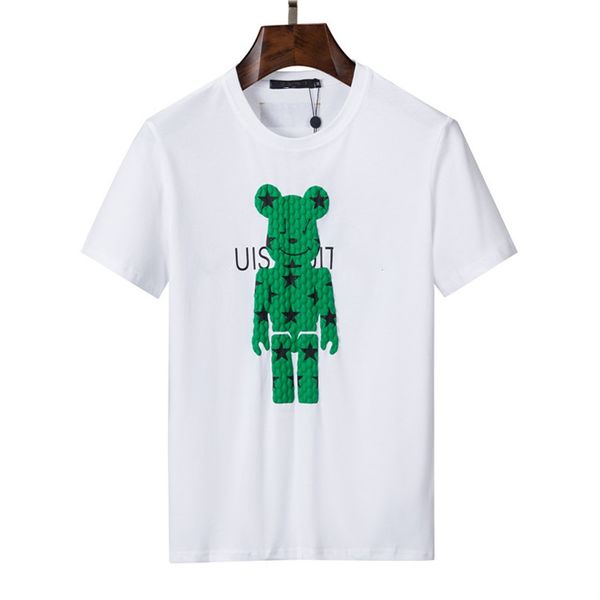 

mens stylist t shirt men s clothing summer tshirt hip-hop women s short sleeve luxurys designer clothes lady casual tee a#40, White;black