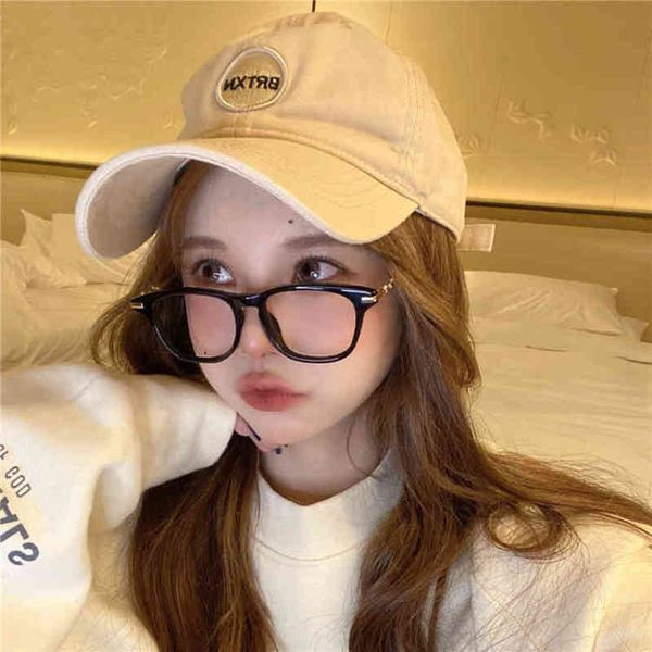 

sunglasses plate square myopic flat lens star same fashion frame glasses ev6v, White;black