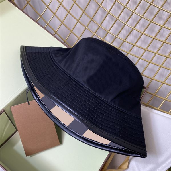 

classic knight stripe bucket hat men women fisherman hats summer couple sports cap sun hat with tags, Blue;gray