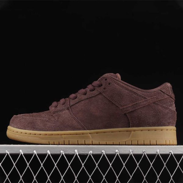 

men woman low sports leisure board shoes sneaker og big foot brown limited edition designer trainers sneakers with original box, Black