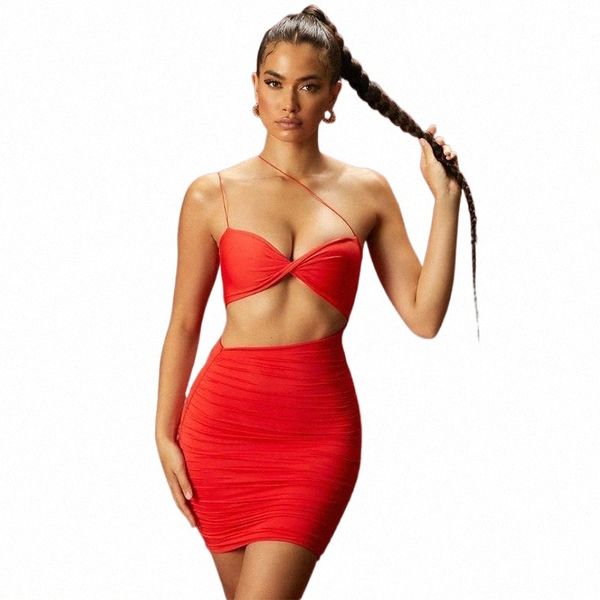 

casual dresses xllais spaghetti strap red dress for women party cross backless cut out mini robe 2022 wedding birthday gothic clothes w59g#, Black;gray