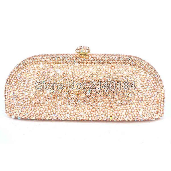 

nxy evening bags bolsa de mÃ£o redonda luxuosa cristal diamante bolsa tote para festa casamento atacado luxo vazada noite 0428