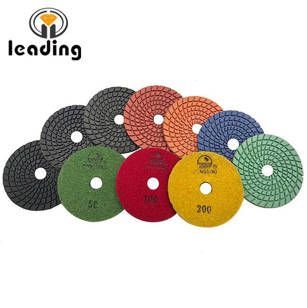 

4ds2 dongsing premium spiral flexible polishing pads 100x3mm