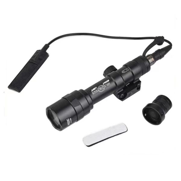 Taktisches Zubehör Airsoft M600U Taschenlampe Surefir SF Tactical Scout Licht Weiße LED Jagdlampe Fit 20mm Picatinny Schiene