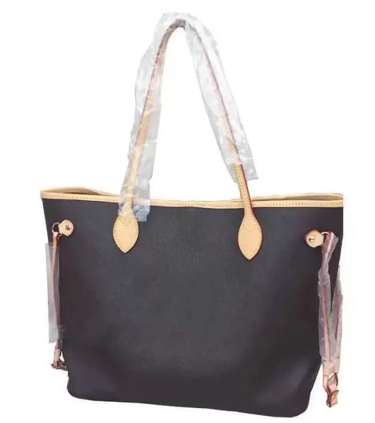 

designer handbag luxury messenger bag women leather shoulder bags clutch with wallet+small bag 2 pcs casual purse m40156