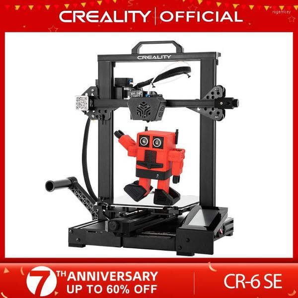 Stampanti Stampante 3D Super CR-6 SE Scheda madre silenziosa Riprendi la stampa Senza filamenti GiftPrinters Roge22
