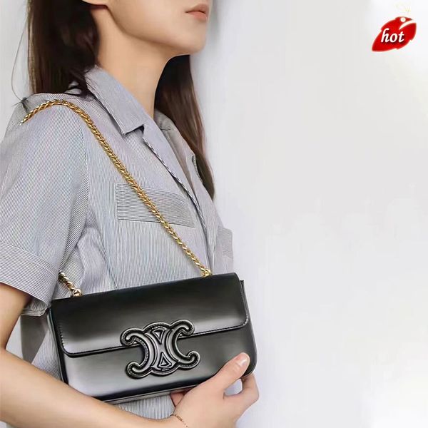 

factory online export designer brand bag handbag 2022 new triumphal armpit high sense chain women's color fashion single shoulder porta
