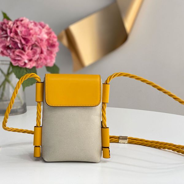 

fashione handbag shoulder bag phone wallet waist chain lipstick leather purse card holder small key bucker linen calf skin leather