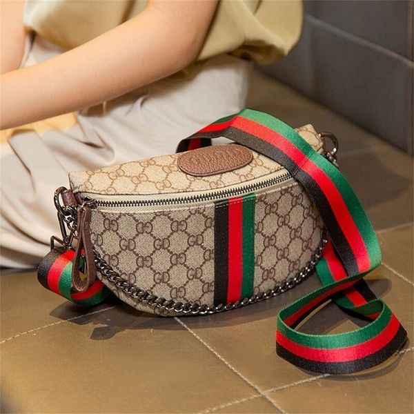 

82% off factory wholesale ins chest small fashion chain messenger waist versatile foreign style net red single shoulder women's fashion