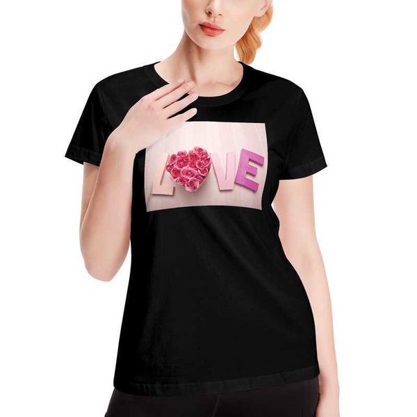 

2022 forcustomization womens tshirt wholesale personalized blank short sleeve oversized tshirt women custom printing t shirts 100 cotton lov, White