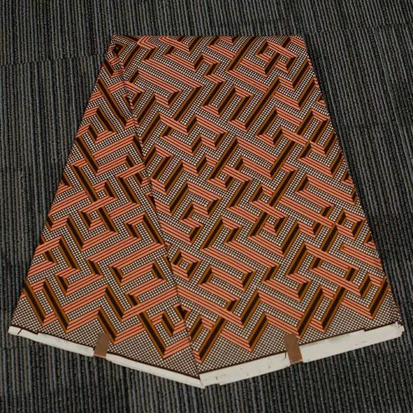 

new polyester wax prints fabric ankara binta real wax 3 yards 289a, Black;white