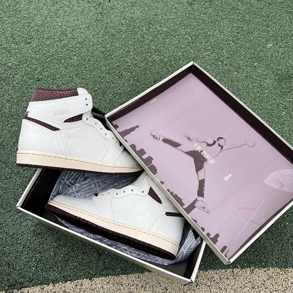 

2021 a ma maniere x 1 high og brotherhood mens basketball shoes for men 1s sports womens sneakers trainers chaussures size 36-47