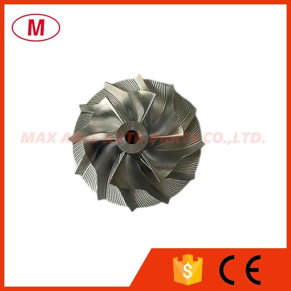 

ct16v 40.99/60.00mm 6/6 blades forward turbocharger turbo billet compressor wheel/aluminum 2618/ milling for toyo/ta cartridge/chra/core