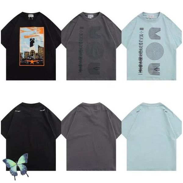 

tees men women casual short sleeved t-shirt fashion 3colors, Black;brown