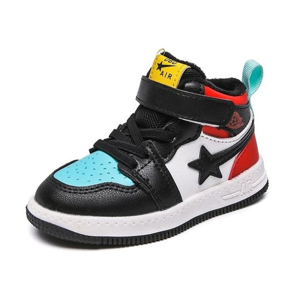 

tennis children's sneakers boy shoes for kids running casual child sneaker girl flat 211203277i, Black