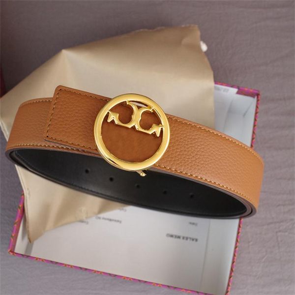 

women designer belts genuine leather gold copper buckle mens waistband luxury brand belt for womens girdle men designers belts cei284v, Black;brown