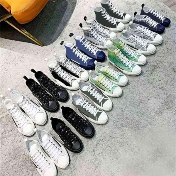 

dies 2021 designer b23 shoes obliques technical leather 19ss flowers outdoor casual size 36-45 brazil yessports ztf, Black