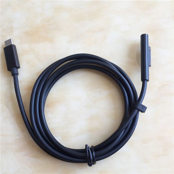 Морозный TPE 1,8 млн. Тип-C USB C к Microsoft Surface Pro 6 5 4 3 Connector PD Планшет