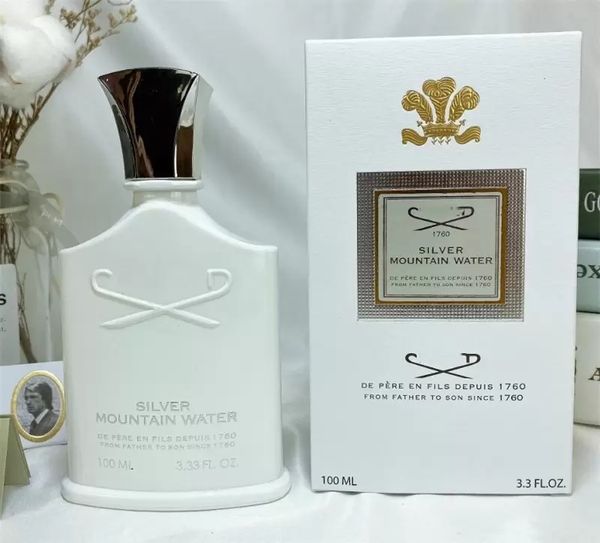 

luxury design new discount perfume silver mountain water 100ml men fragrance fast delivery