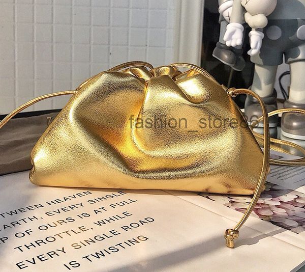 

genuine leather b v cloud bag soft wrinkled dumplings messenger luxury handbags women designer clutches single shoulder mini pouch