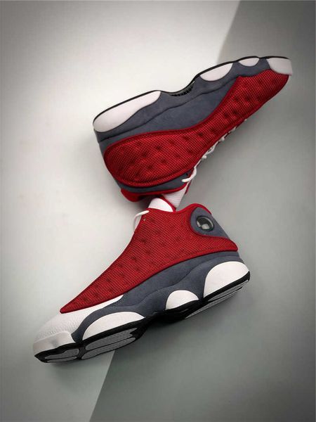 

brand shoes authentic 13 red flint outdoor men gym-red grey white black navy university blue real fiber 3m reflective sneakers