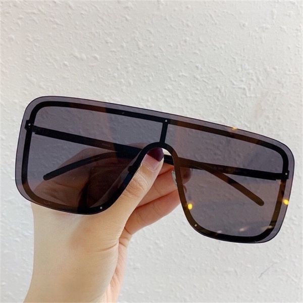 

53% off 2022 luxury fashion design high version sunglasses new large square metal goggles small white net red star same personalized trend, White;black
