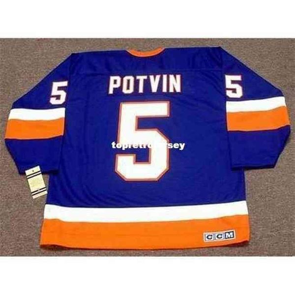 

shirts mens denis potvin 1982 ccm vintage retro hockey jersey, Gray
