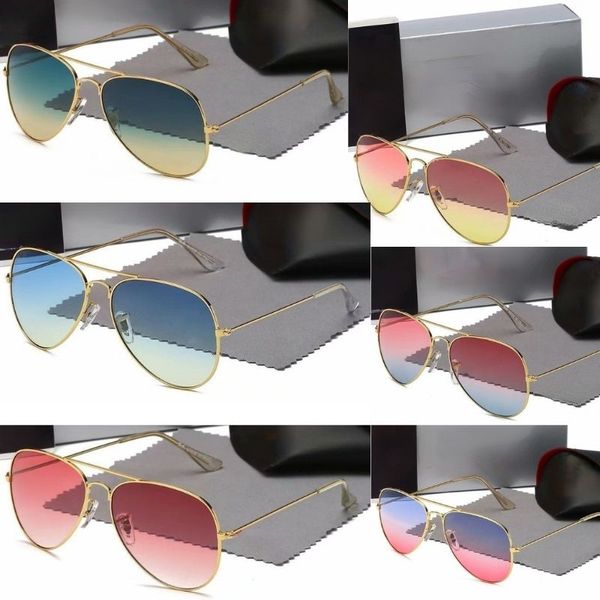 

sunglasses brand design women and men designer good quality fashion metal oversized vintage female male uv400 glass optical lenses wi jlluuv, White;black