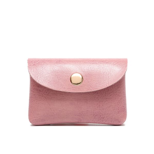 

5pcs coin purses women pu plain square hasp short wallets, Red;black