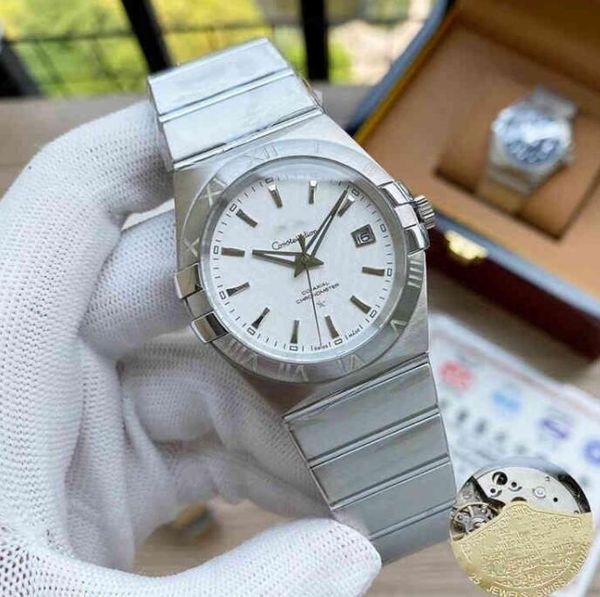 

u1 european classic male and female couple watch double eagle constellation diefei fully automatic mechanical be waterproof jxr9, Slivery;brown